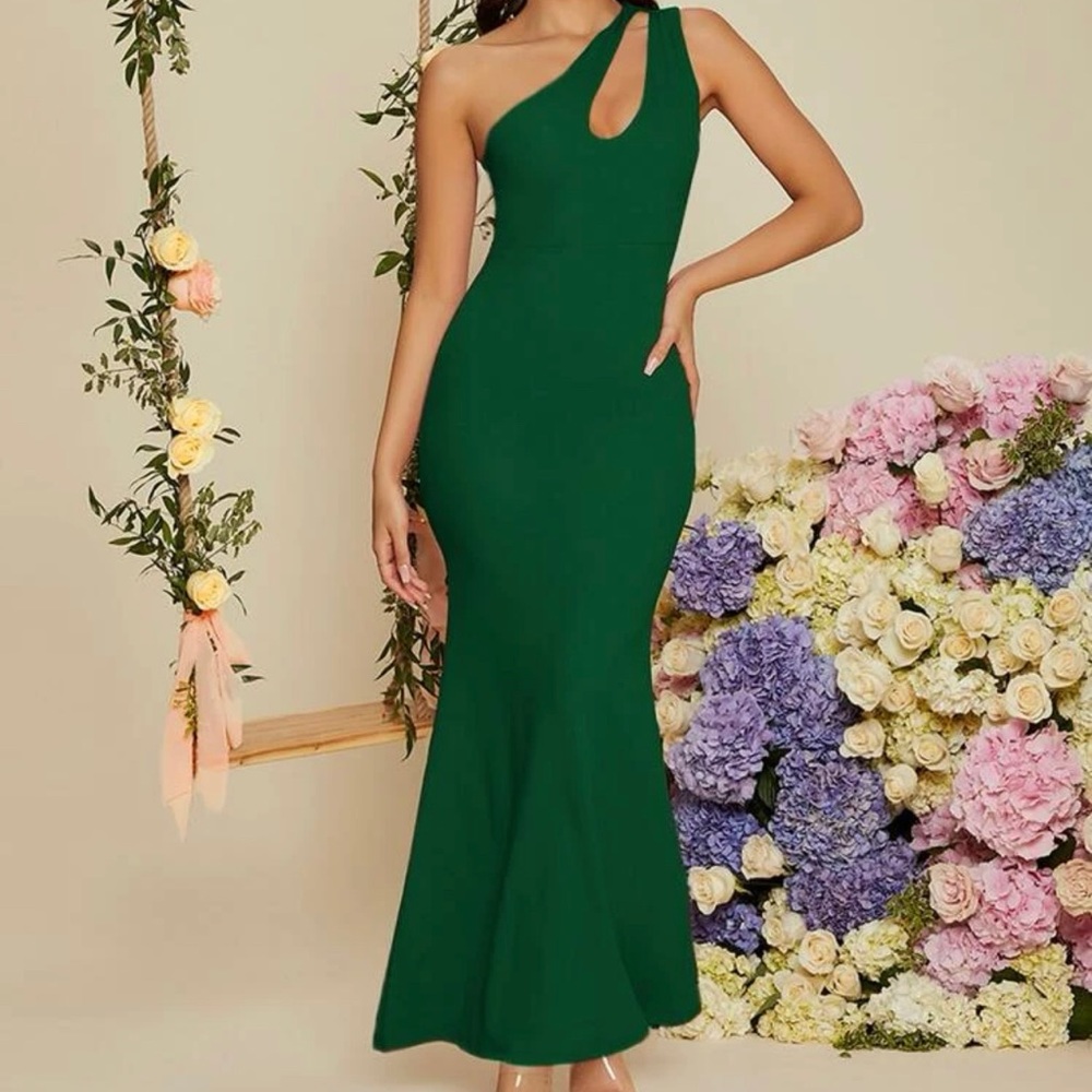 Green Bridesmaid Dress